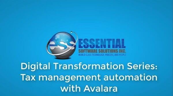 Digital Transformation Series : Automated Tax Management and Remittance with Avalara